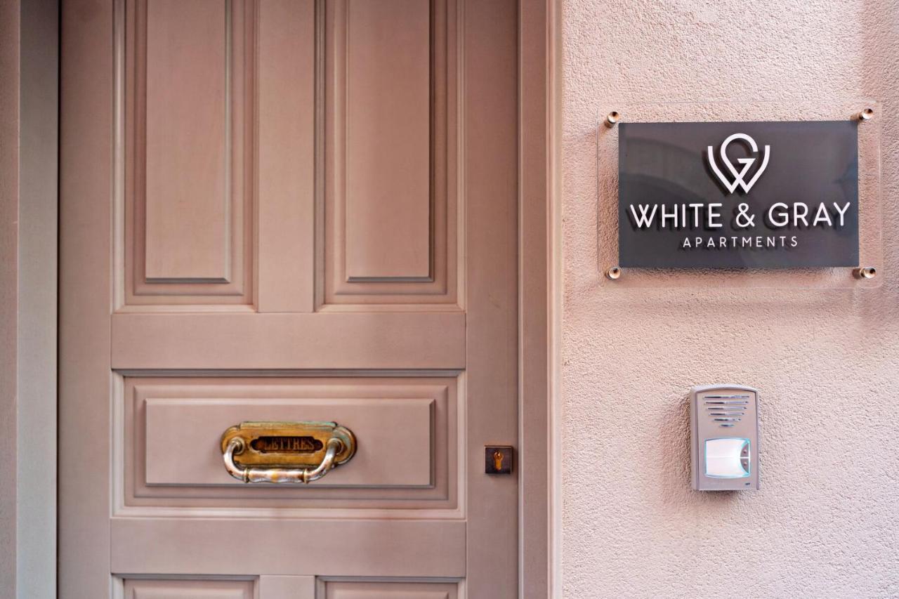 White & Gray Apartment ريثيمنو المظهر الخارجي الصورة